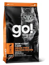 GO! Skin + Coat Grain Free Salmon Recipe CF - Корм для котят и кошек с лососем - 7,25 кг