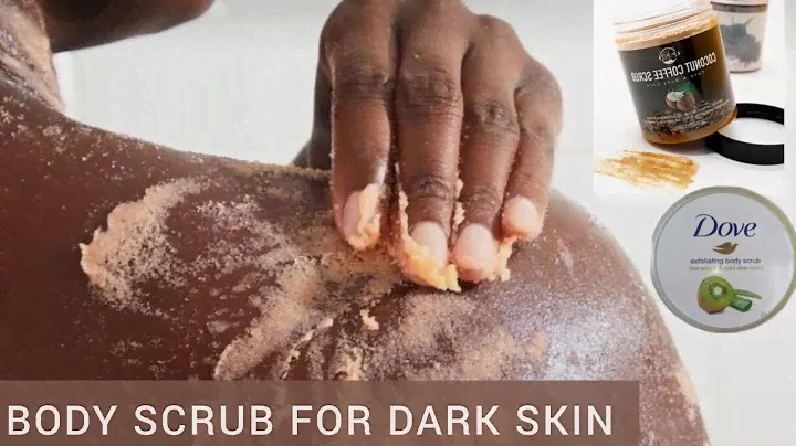 BEST BODY SCRUB FOR DARK SKIN | HOT CHOCOLATE SKIN 🤎