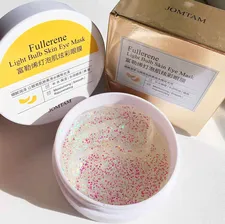 JOMTAM Fullerene Light Bulb Skin Eye Mask Гидрогелевые патчи с фуллереном