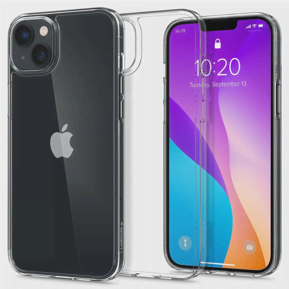 Чехол Spigen Air Skin Hybrid для iPhone 14 (ACS05032) Crystal Clear-1