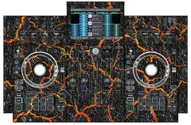Denon DJ PRIME 4 Skin Lava