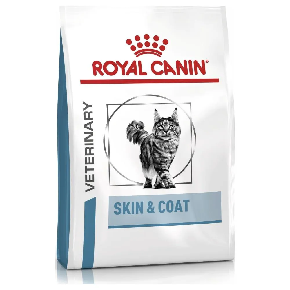 Royal Canin Skin & Coat Корм для кошек Для поддержания защитных функций кожи, 1,5 кг